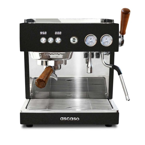 Ascaso Baby T Zero Espressomaschine Siebträger Schwarz Matt