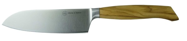 Welter & Welter Santoku Messer Olive 16 cm