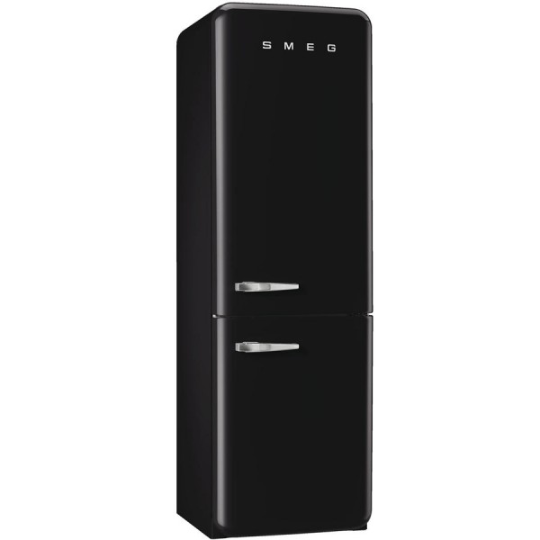 Smeg Kühlschrank FAB32RBL5 Schwarz mit Rechtsanschlag
