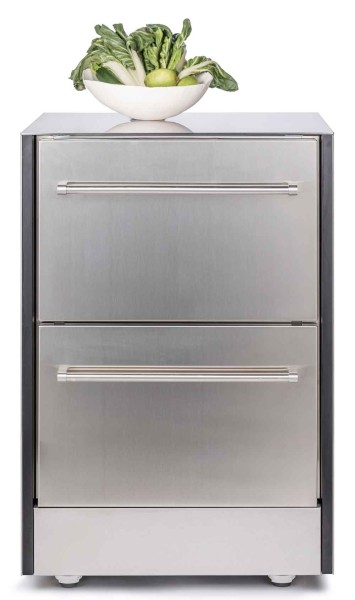 Jokodomus Serie ONO Kühlschrank oder Gefrierschrank mit zwei Schubladen