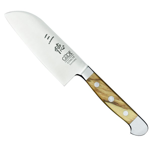 Güde Messer Alpha Olive -14 Santoku glatt - 14 cm